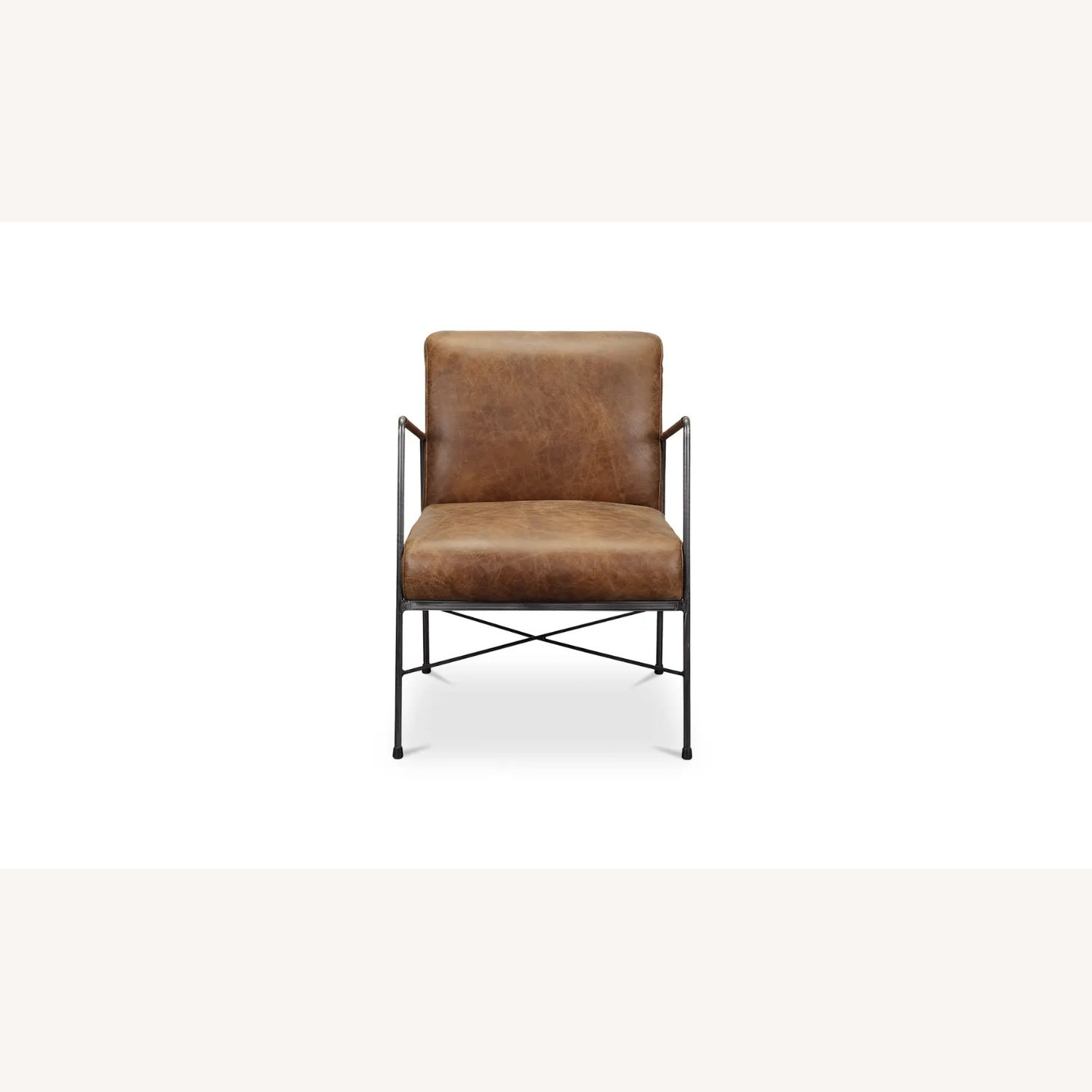 Moe's Home Collection Dagwood Modern Leather Chair - image-10