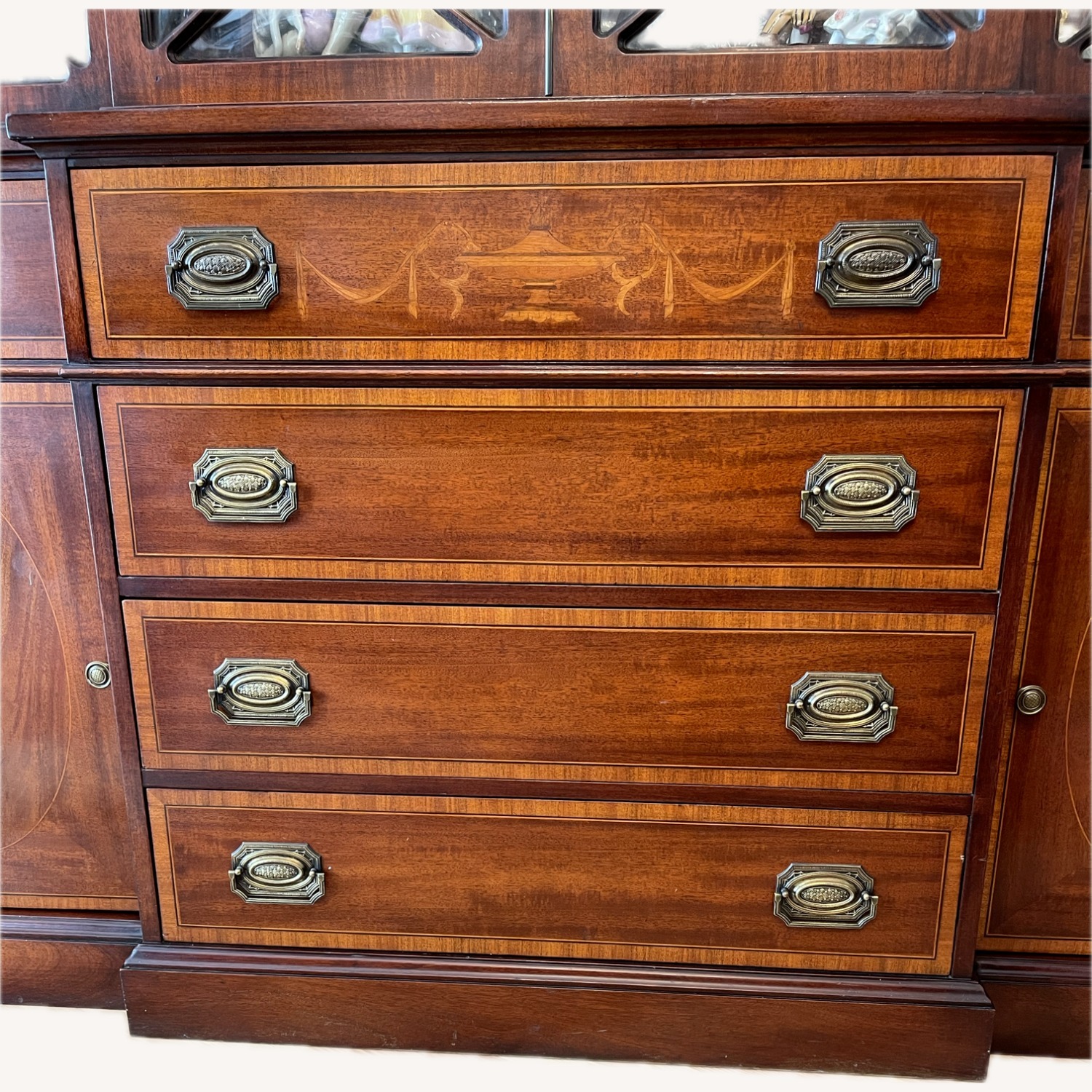 Light Brown Wood Chest - image-4
