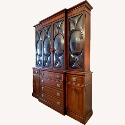 Used Light Brown Wood Chest for sale on AptDeco