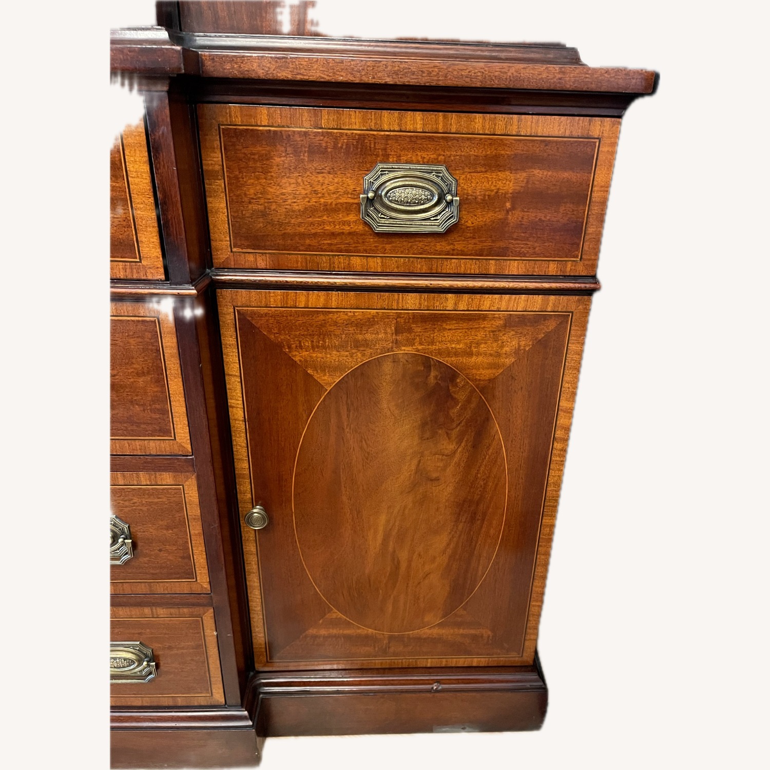 Light Brown Wood Chest - image-2
