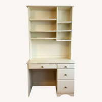 White Wood Bookcase