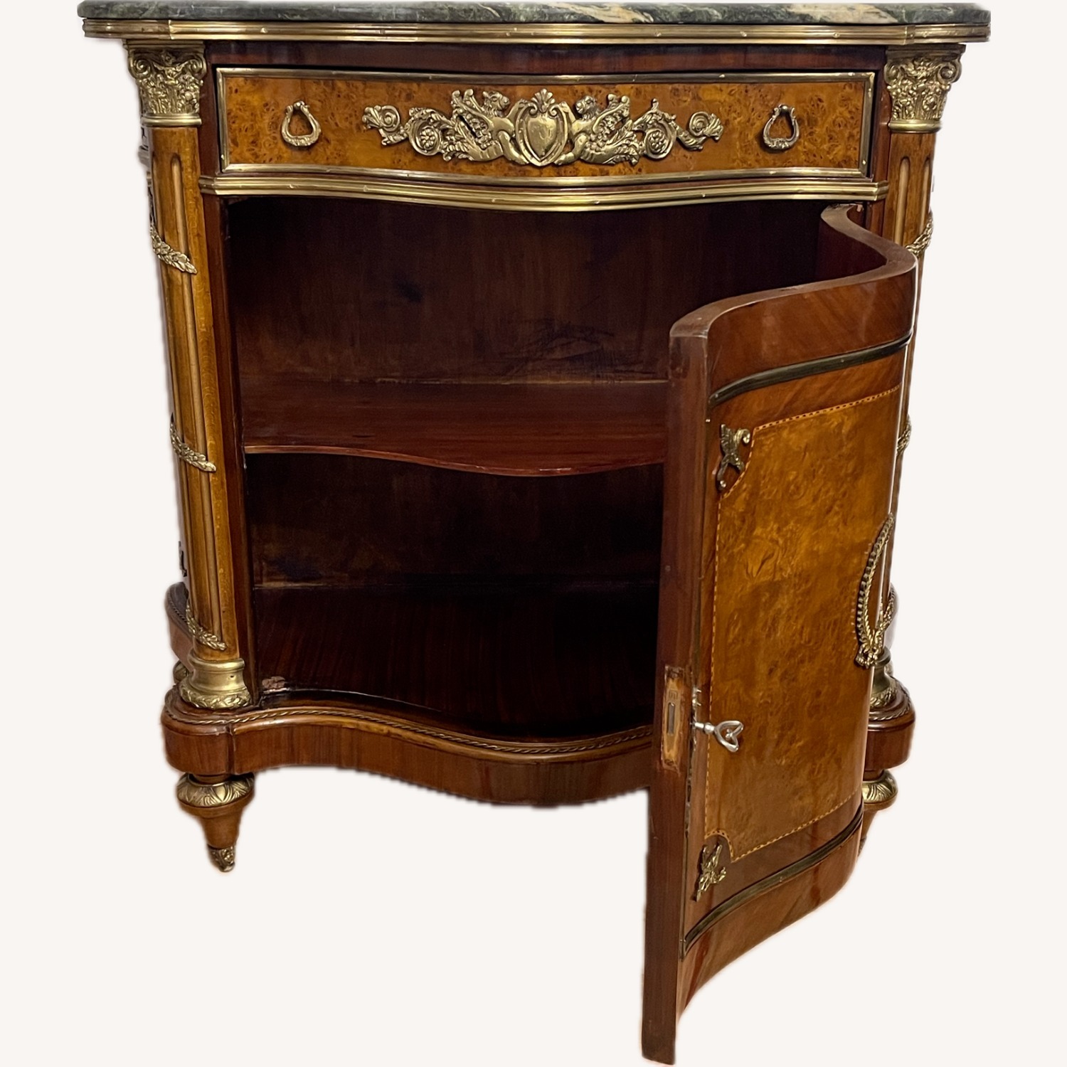 Light Brown Wood Chest - image-2