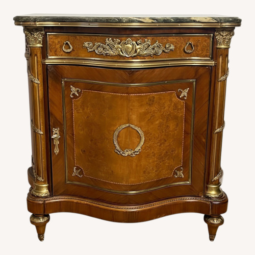 Used Light Brown Wood Chest for sale on AptDeco