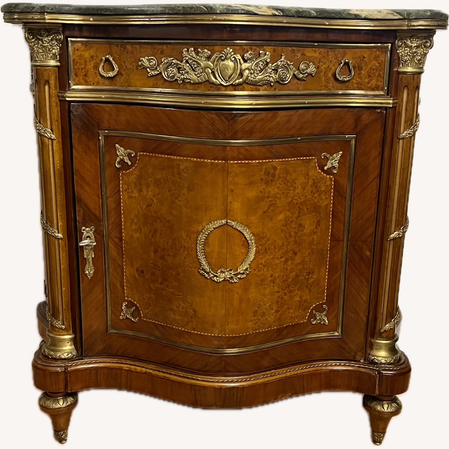Light Brown Wood Chest - image-1