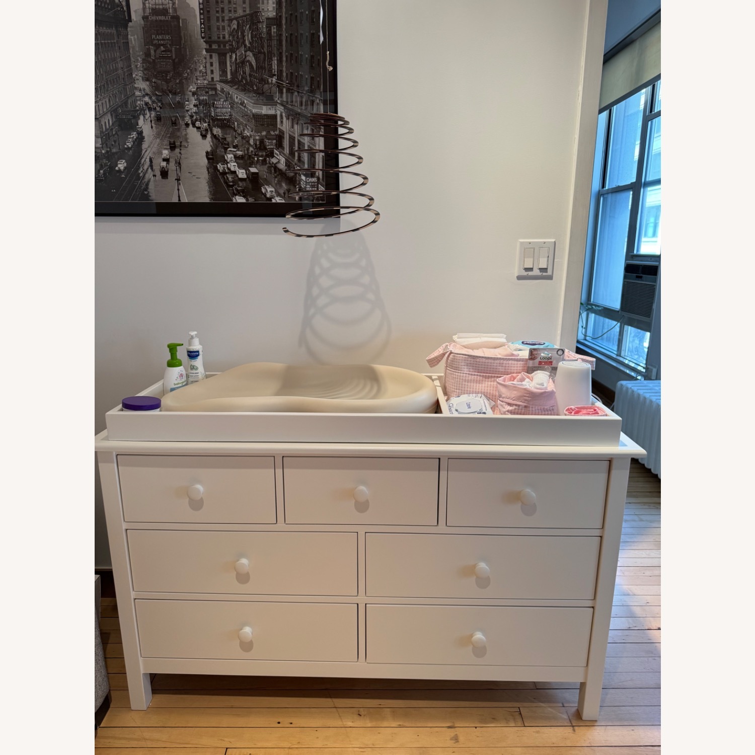 Pottery Barn Kids Kendall White Wood Dresser - image-3