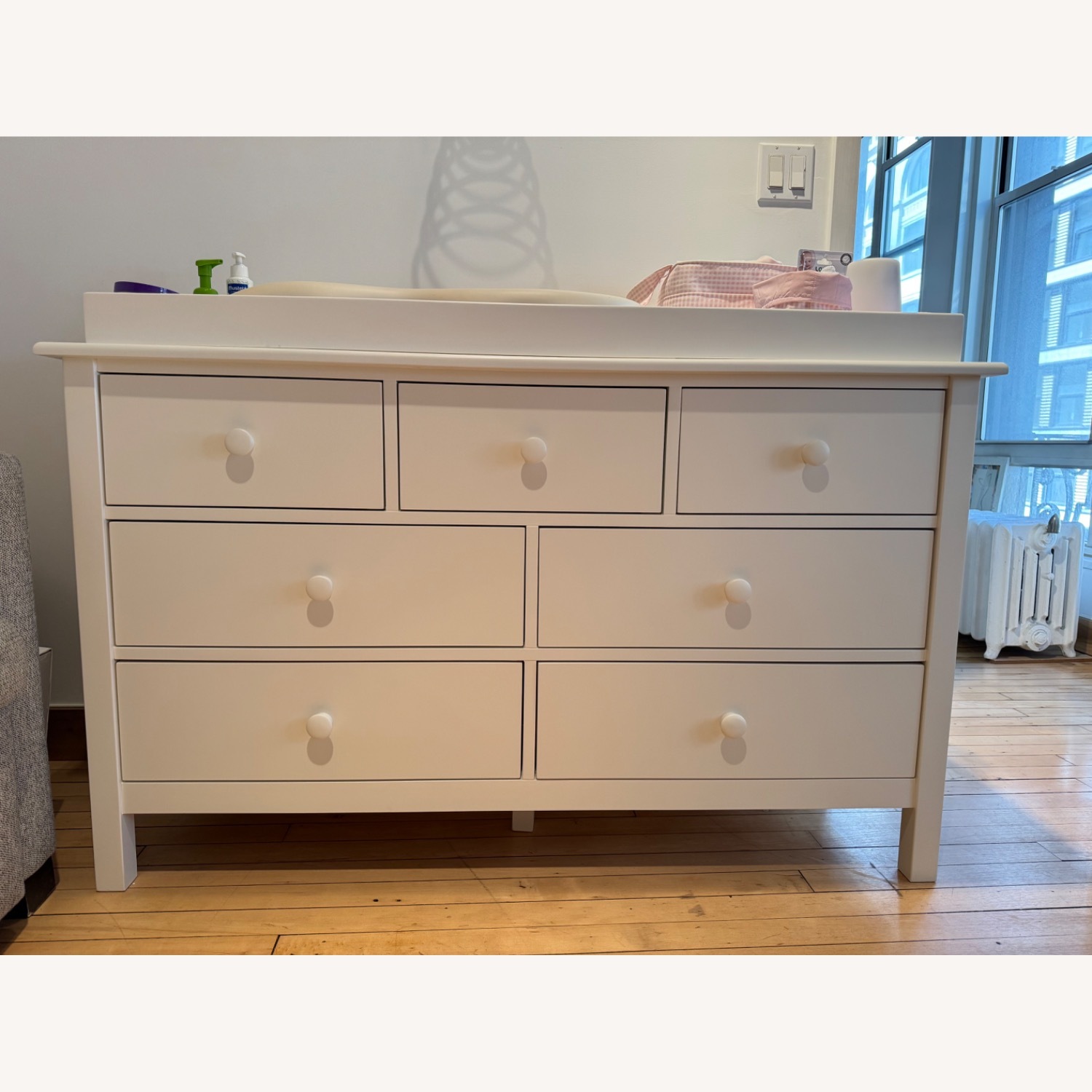 Pottery Barn Kids Kendall White Wood Dresser - image-1