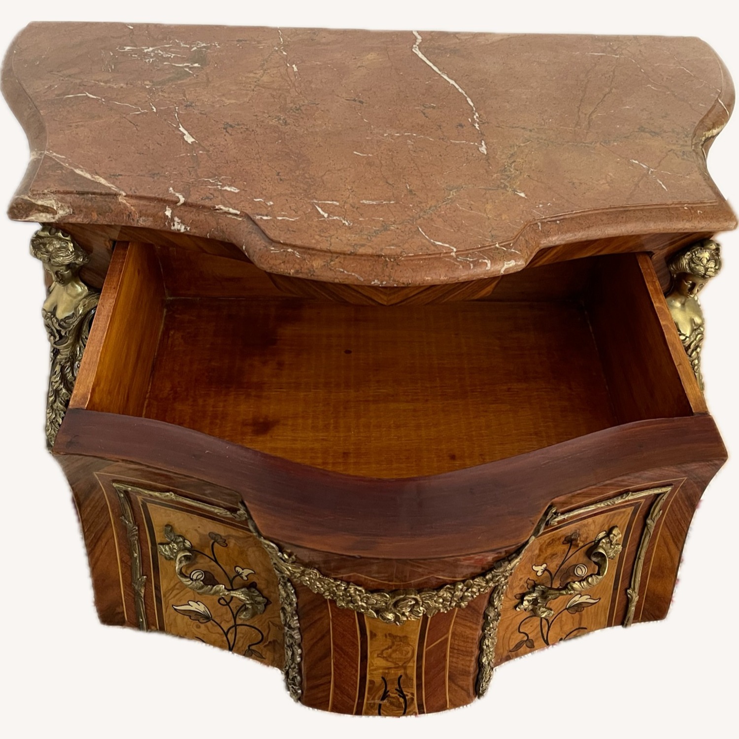 Loui XV Small Bombe Chest - image-3