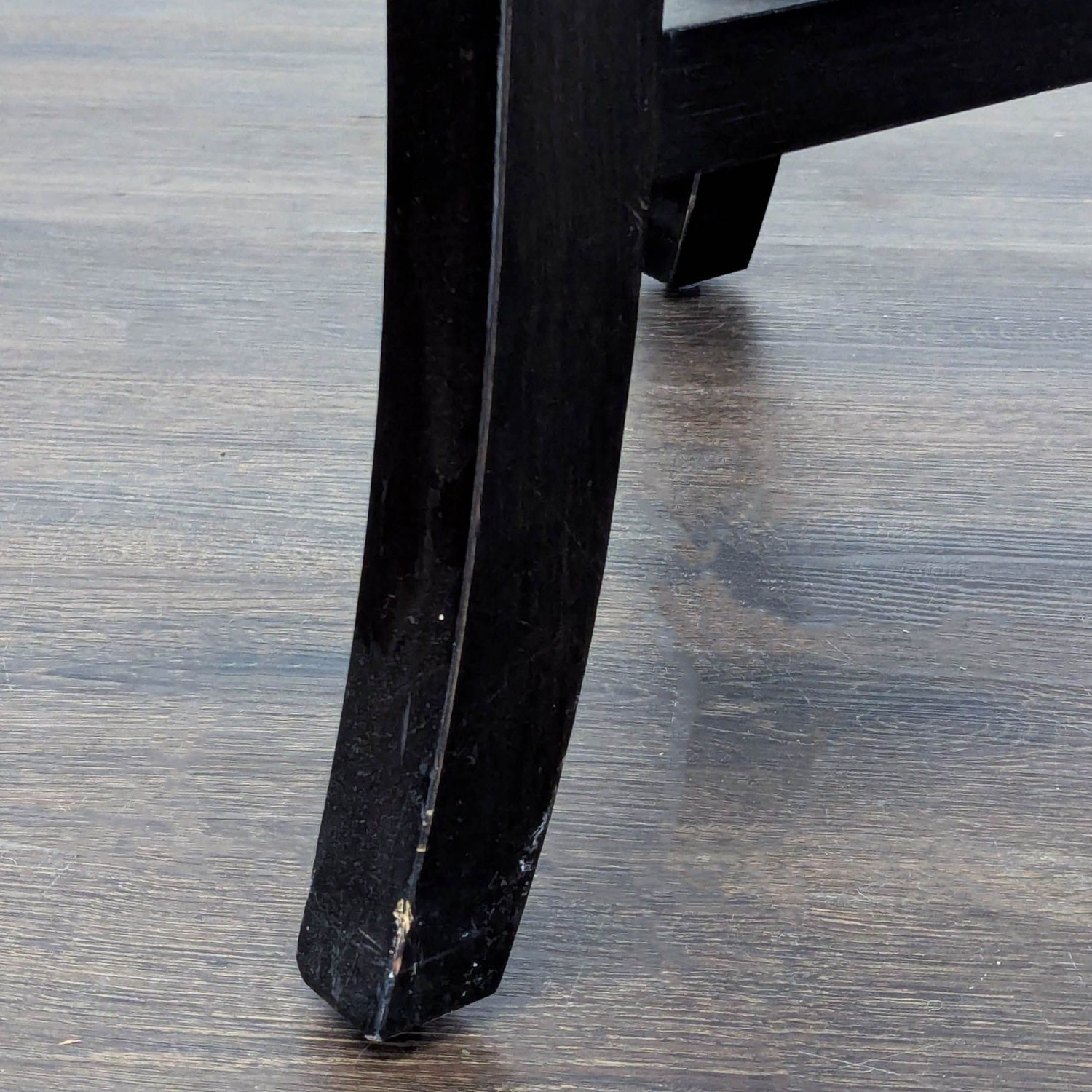 Glass Top Round Dining Table on Wood Base	 - image-9