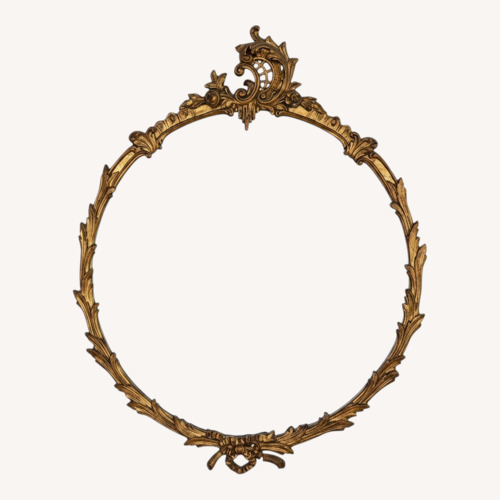 Used Gilltwood Golden Wall Mirror 1930's  for sale on AptDeco