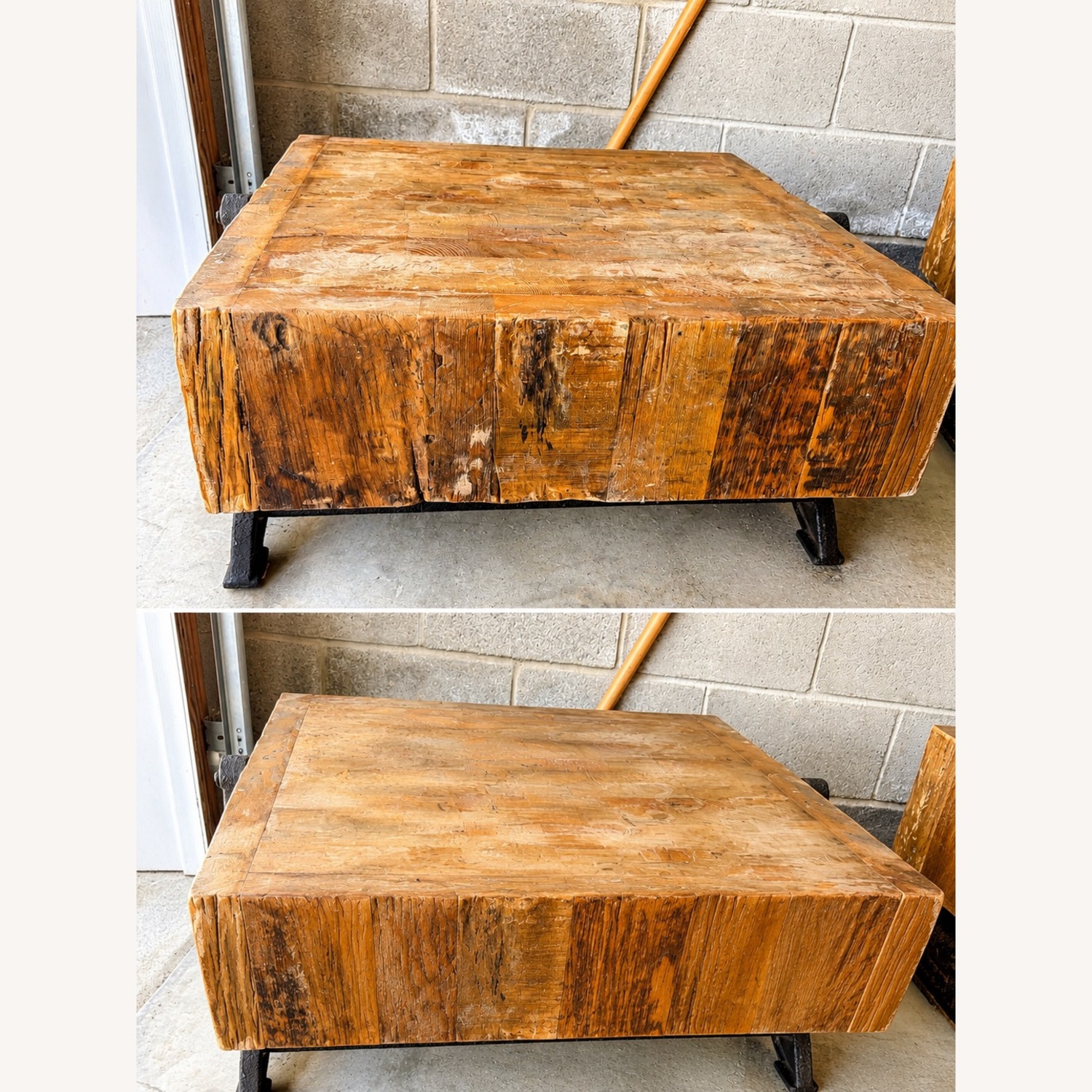 Rustic Solid Wood End Tables  - image-1