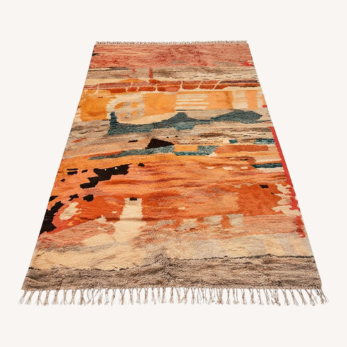 Used Wool Area Rug 8' x 10' for sale on AptDeco