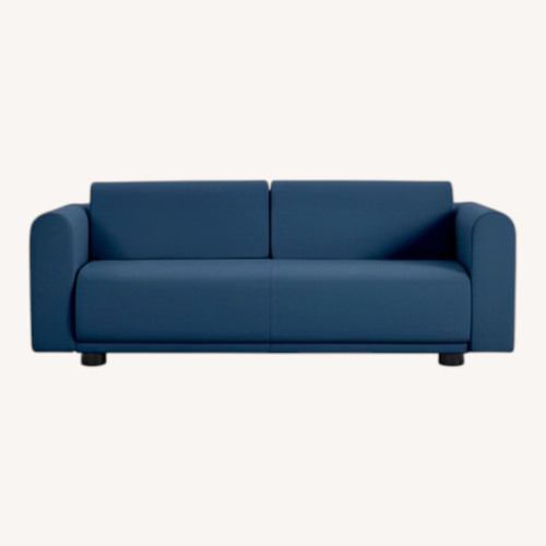 Used Design Within Reach Endo Blue Sleeper Sofa for sale on AptDeco