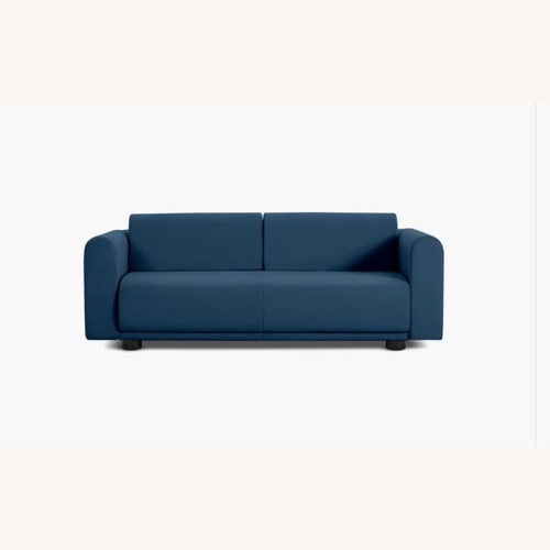 Used Design Within Reach Endo Blue Sleeper Sofa for sale on AptDeco