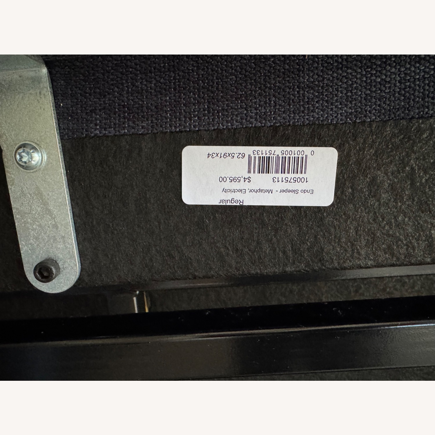 Design Within Reach Endo Blue Sleeper Sofa - image-4