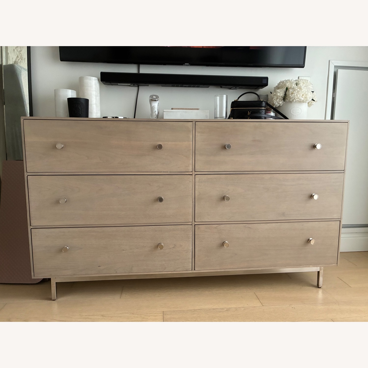 Wayfair Natural Wood Dresser - image-1