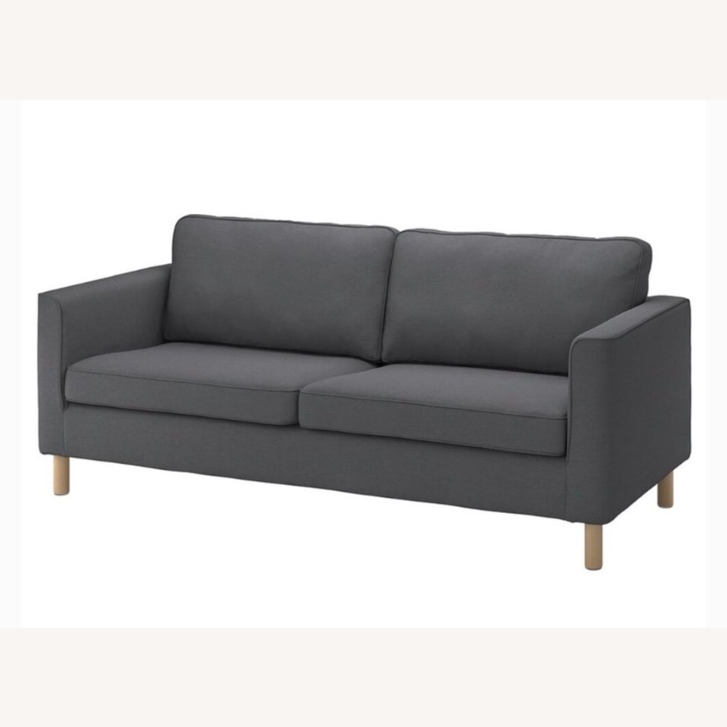 IKEA PÄRUP Light Gray Fabric 3+ Seater Sofa - image-1