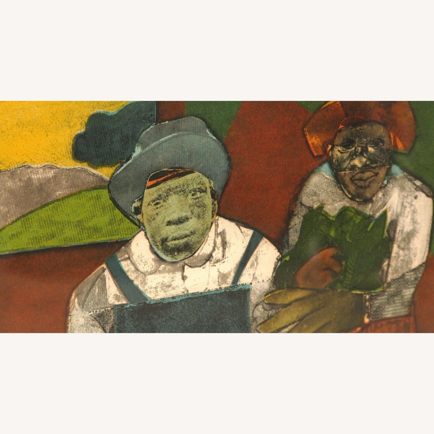 Romare Bearden The Family Etching & Aquatint - image-5