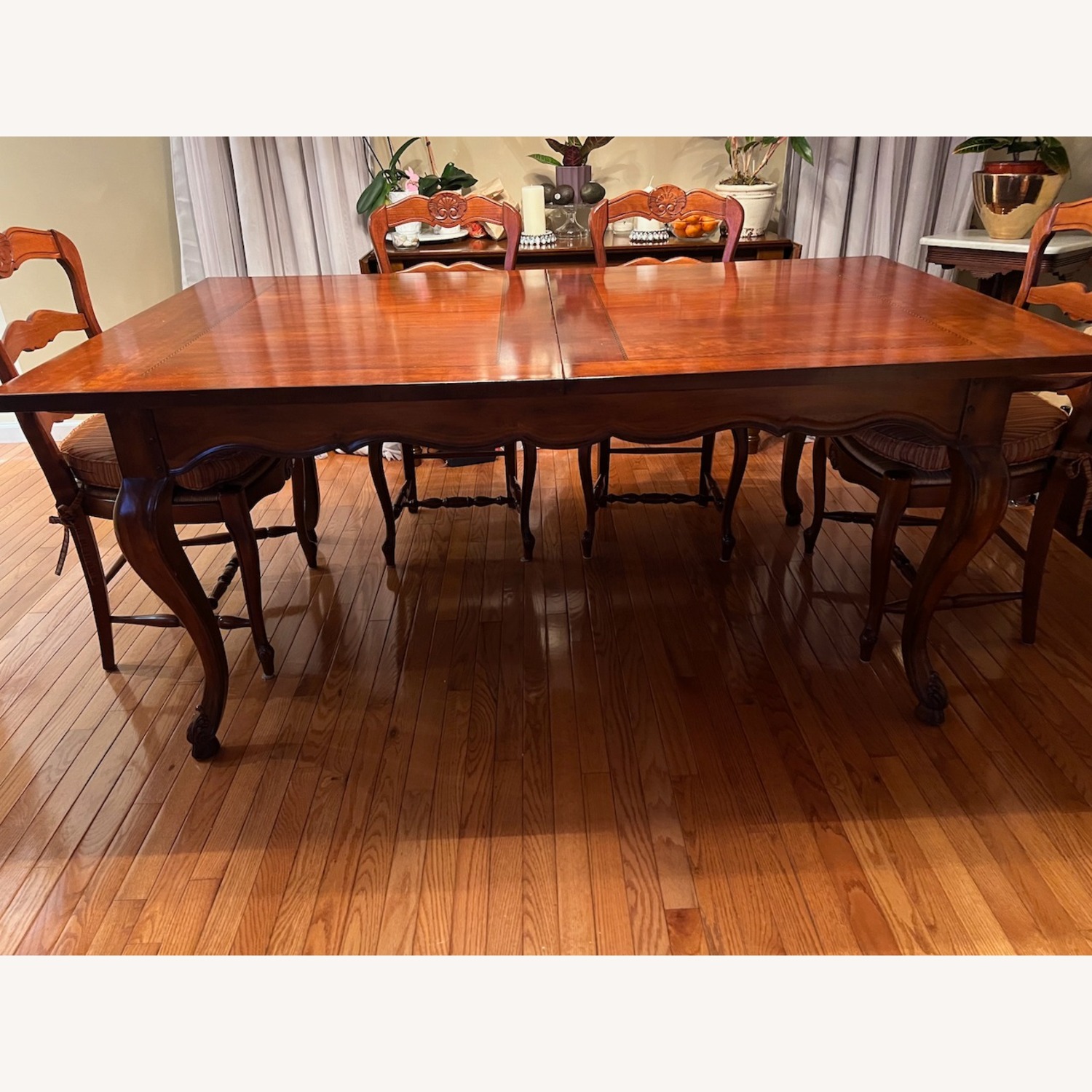 Woodbridge Home Designs Dark Brown Dining Set - image-3