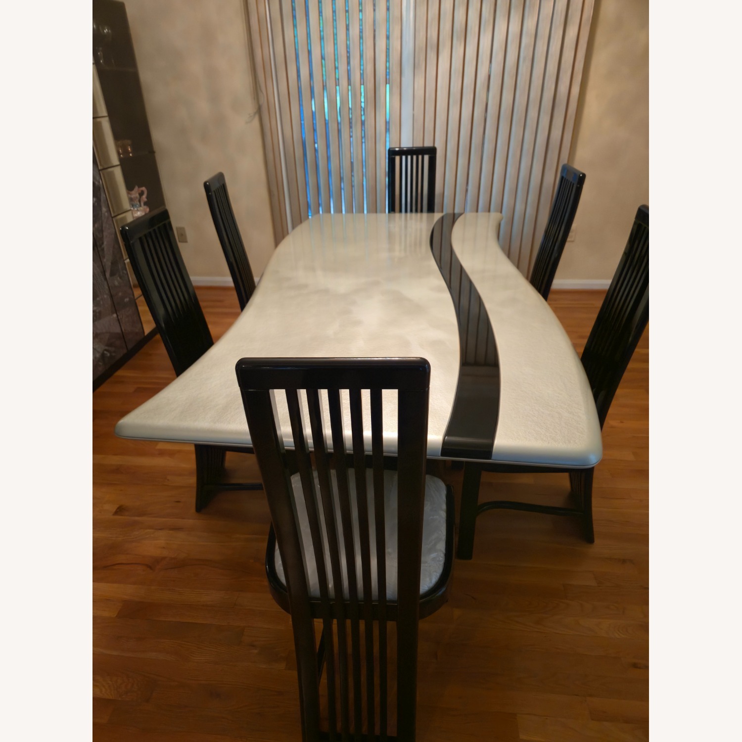 Light Gray Dining Set - image-1