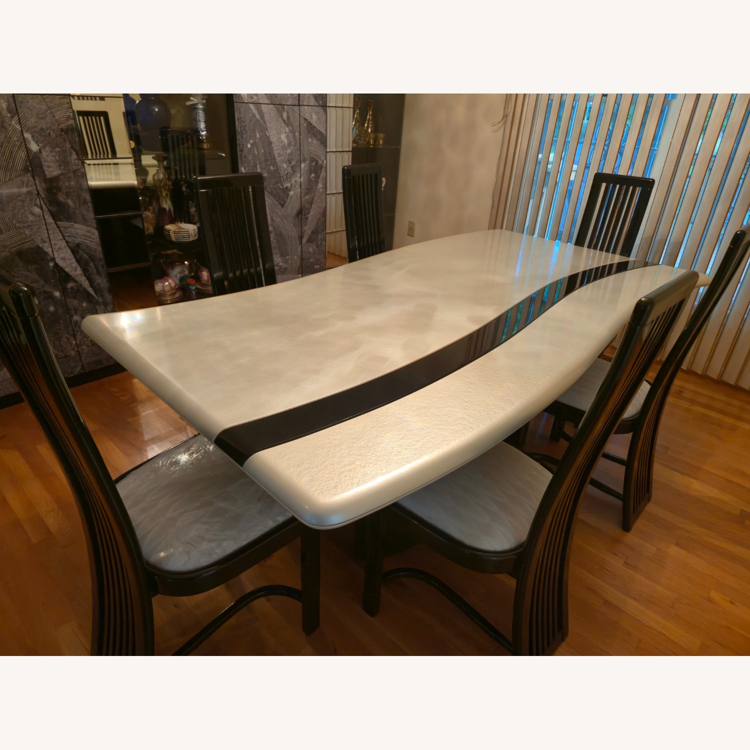 Light Gray Dining Set - image-2