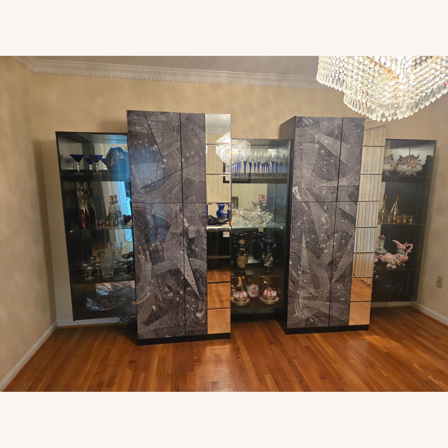 Modern Italian Luxury Wall Unit  - image-4