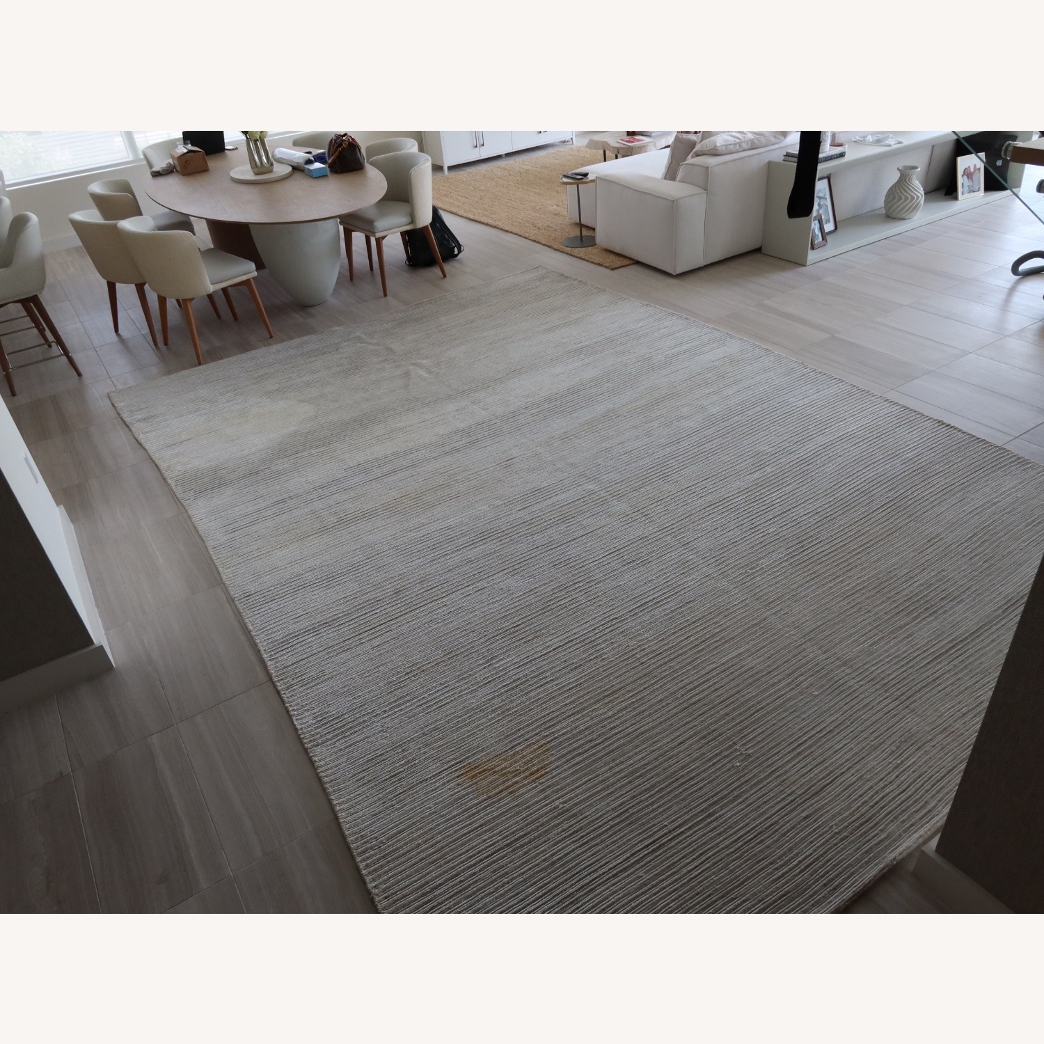 Artefacto Bamboo Color Silk Rug 10' x 14' - image-3