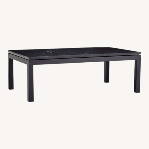 Used Crate & Barrel Solid Parsons Coffee Table for sale on AptDeco