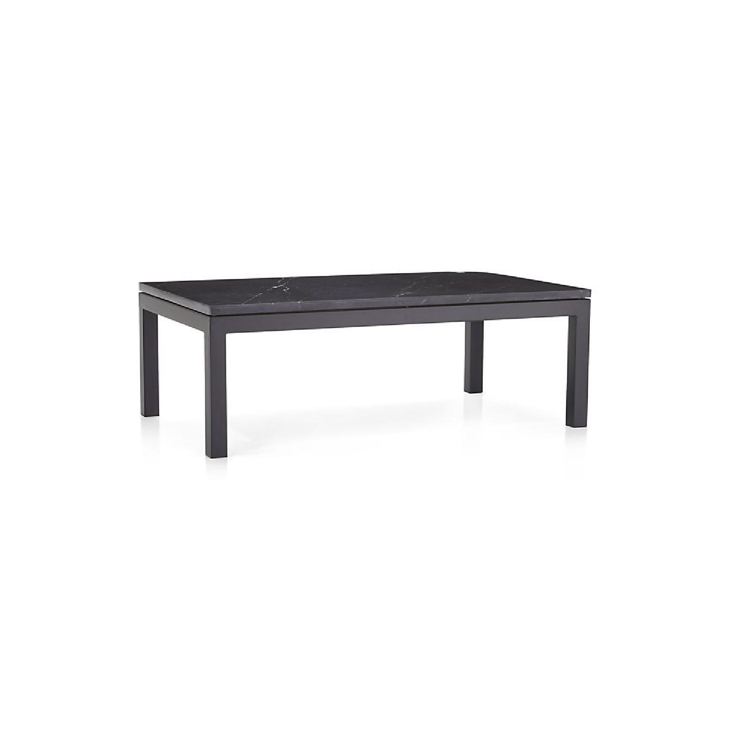  Crate & Barrel Solid Parsons Coffee Table  - image-4