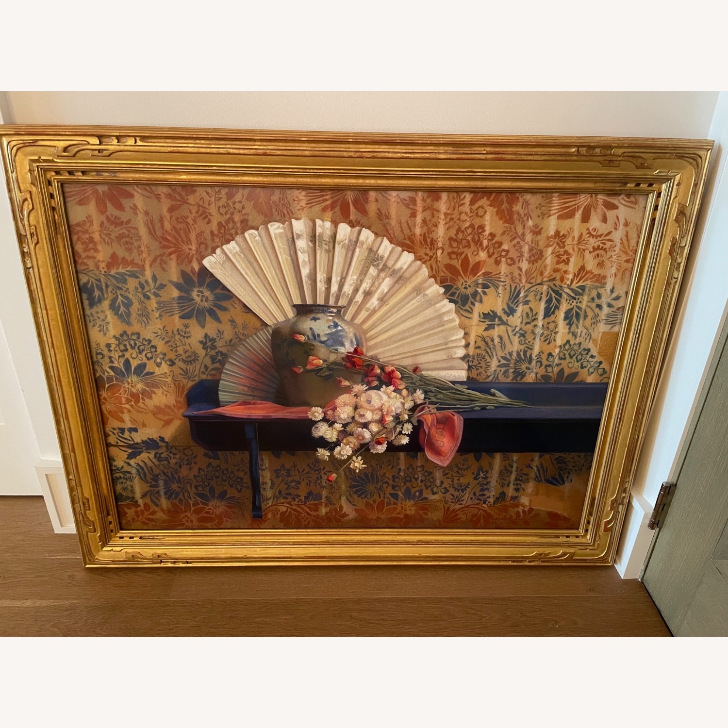 Still Life with Antique Wallpaper Barbara Willis - image-2