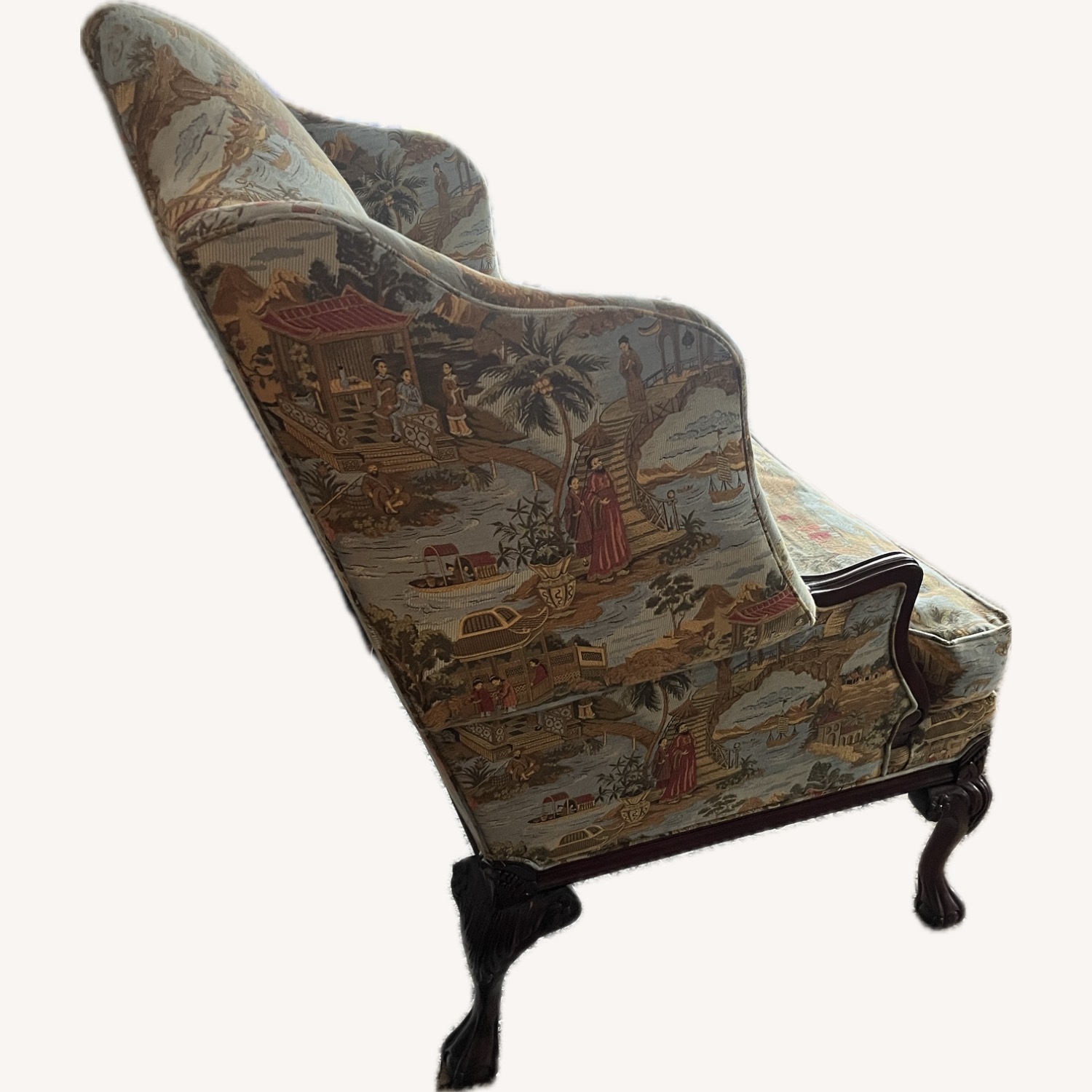 Harden Furniture Wingbacked Wood Accent Chair - image-3