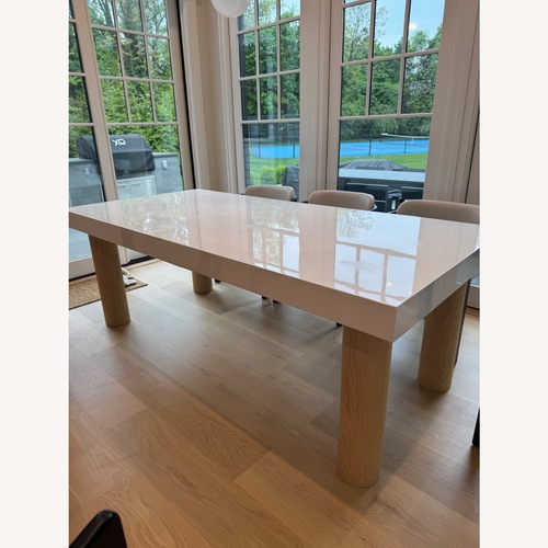 Used ModShop White Dining Table for sale on AptDeco