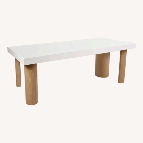 Used ModShop White Dining Table for sale on AptDeco