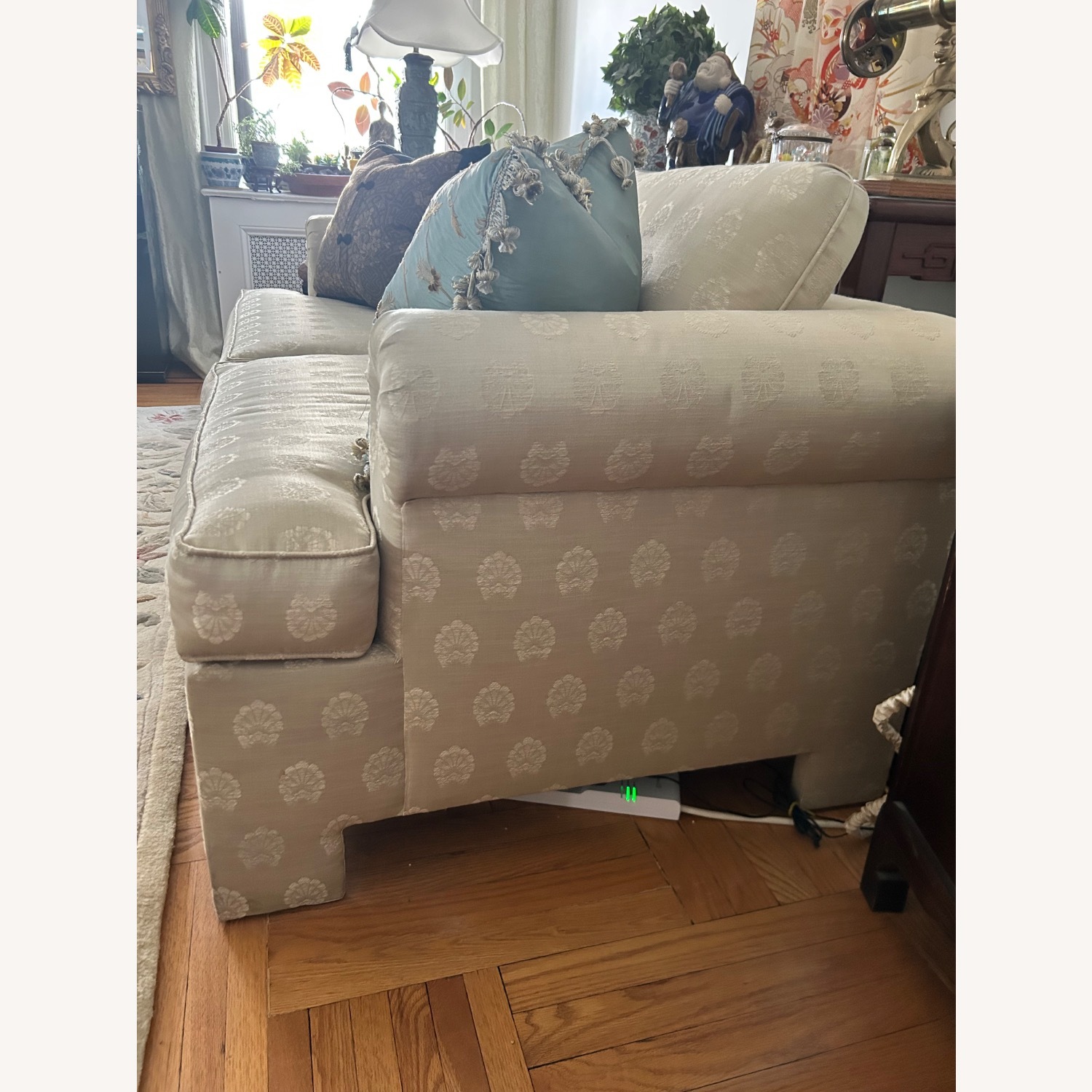 Art Deco Tuxedo Style Sofa Bed - image-2