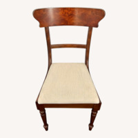 Dark Brown Wood Dining Chairs