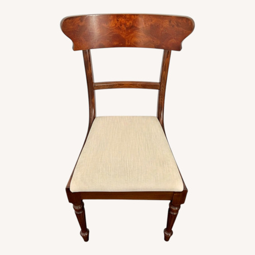 Used Dark Brown Wood Dining Chairs for sale on AptDeco