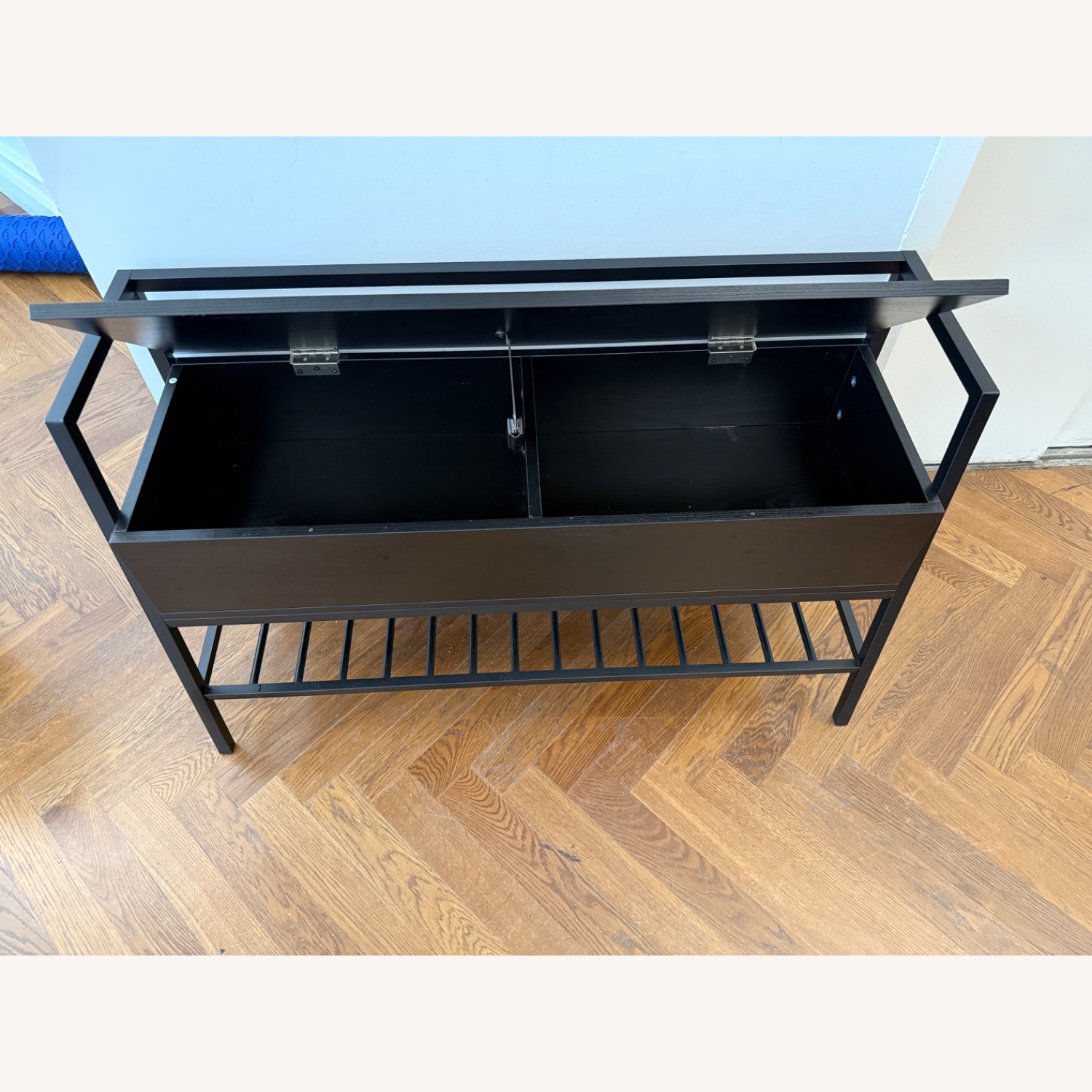 Wayfair Black Wood Bench - image-2