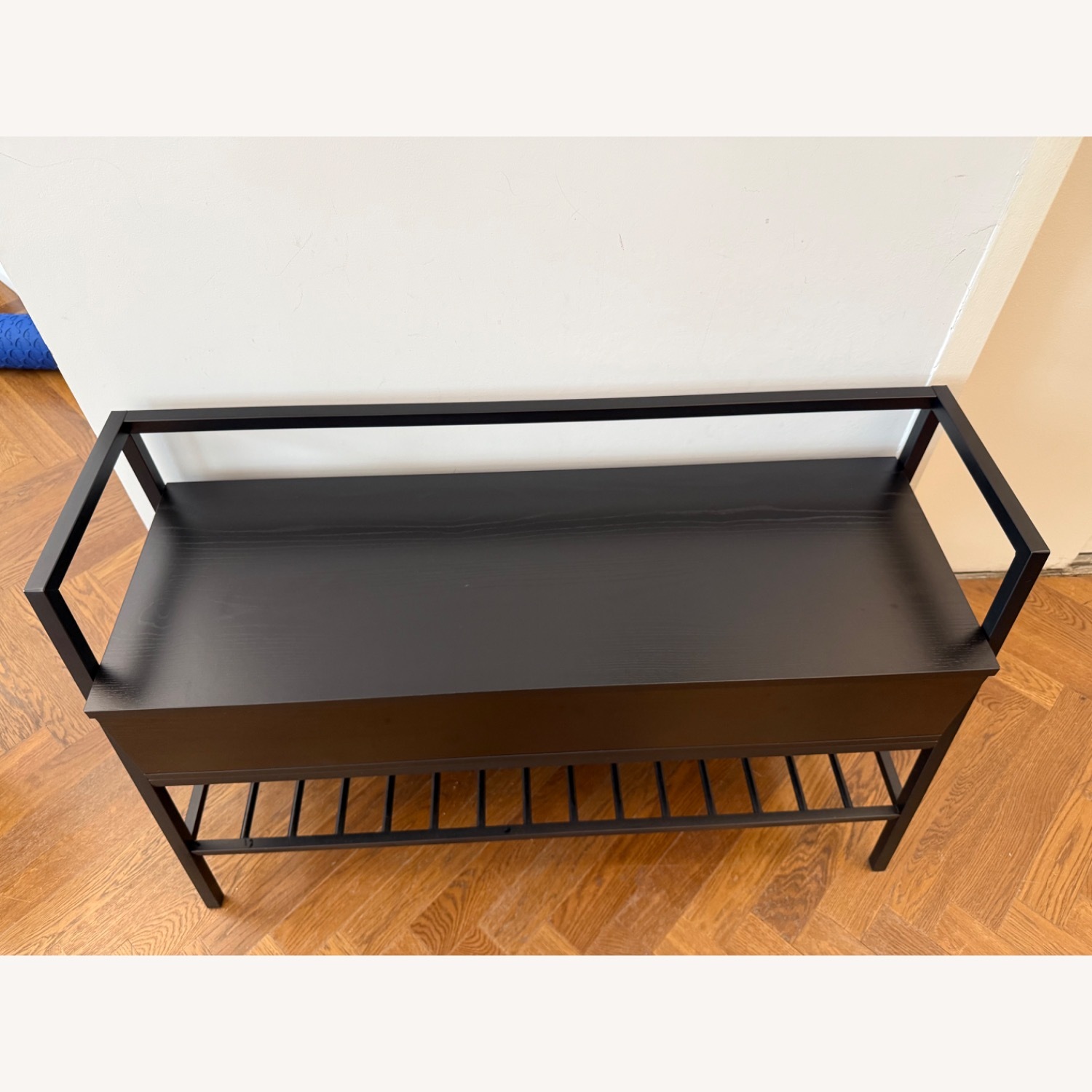 Wayfair Black Wood Bench - image-3