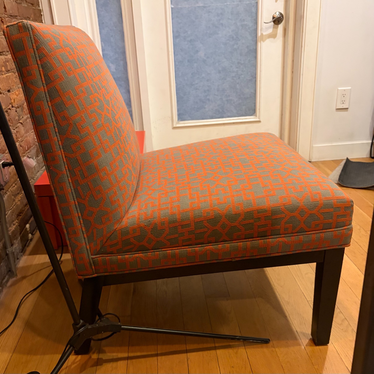 Crate & Barrel Armless Slipper Chair  - image-2