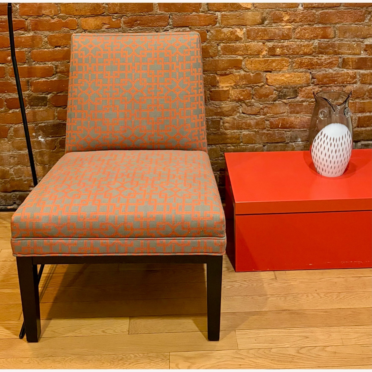 Crate & Barrel Armless Slipper Chair  - image-4