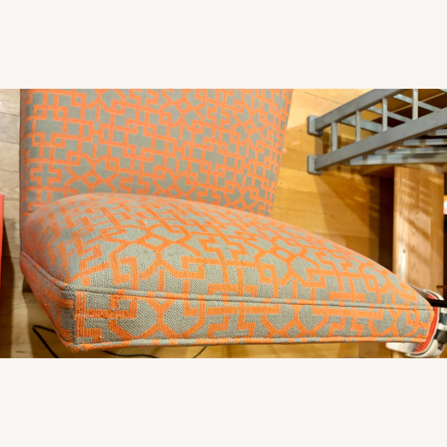 Crate & Barrel Armless Slipper Chair  - image-8