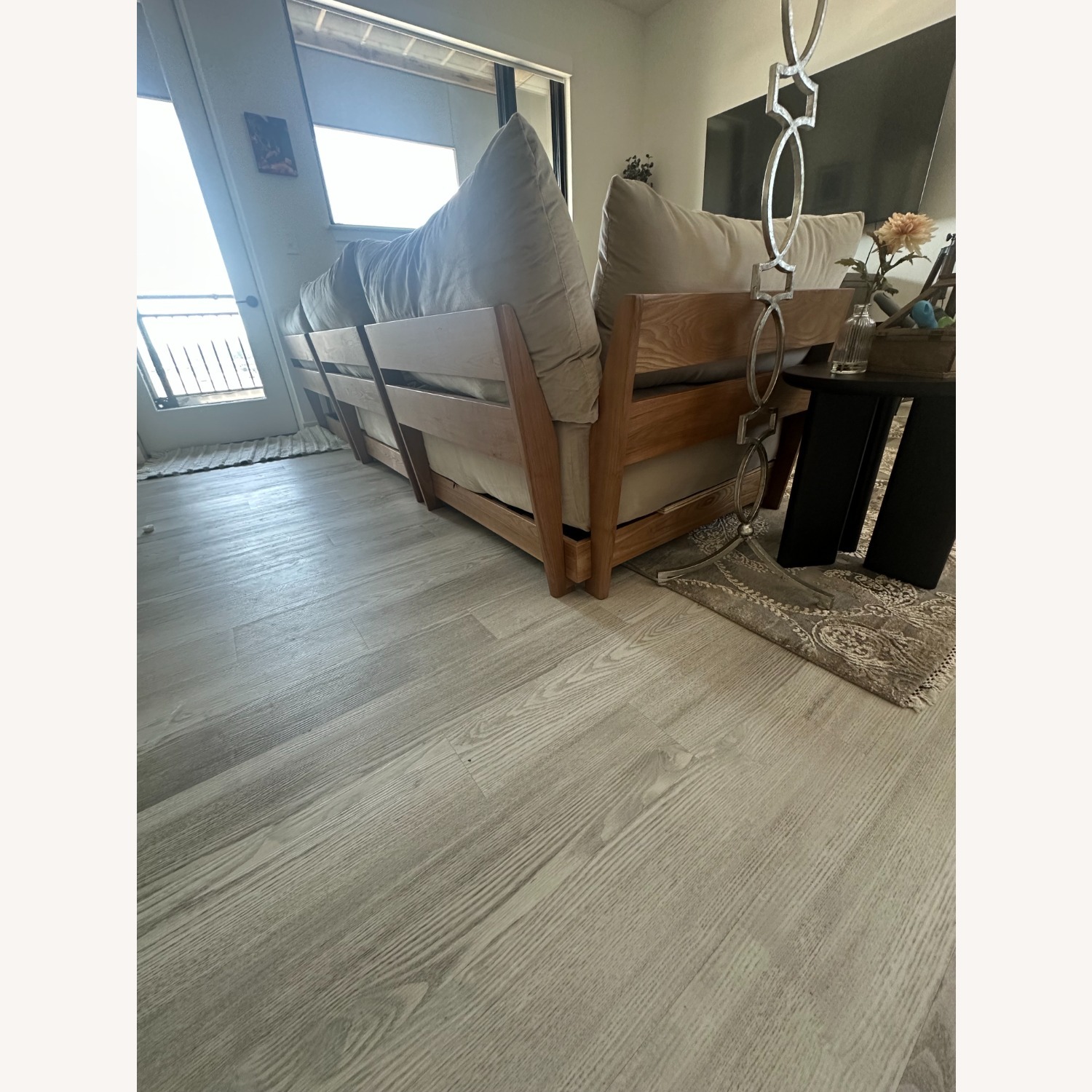 Inside Weather Bondi Natural Fabric 3+ Piece Sectional - image-9
