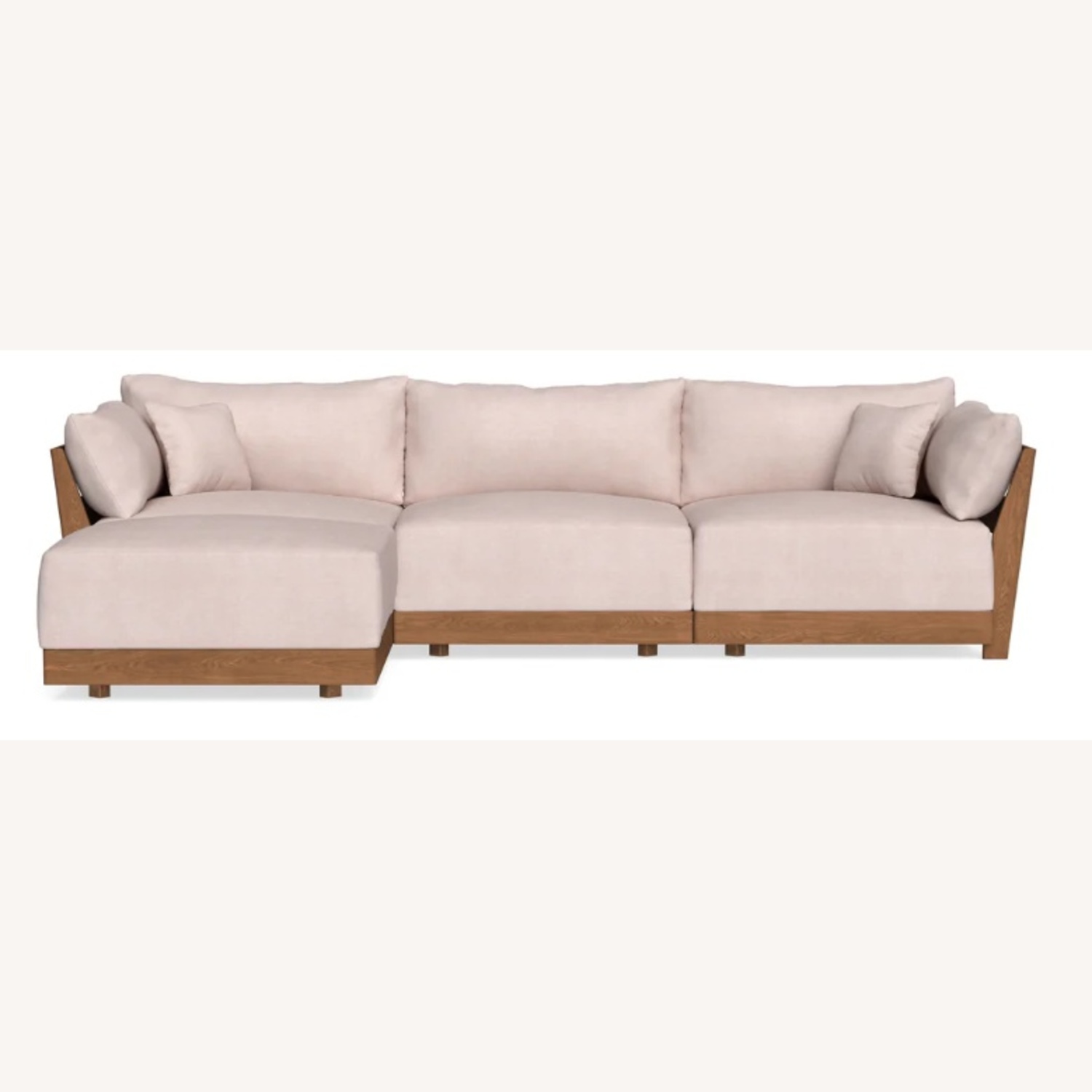 Inside Weather Bondi Natural Fabric 3+ Piece Sectional - image-6