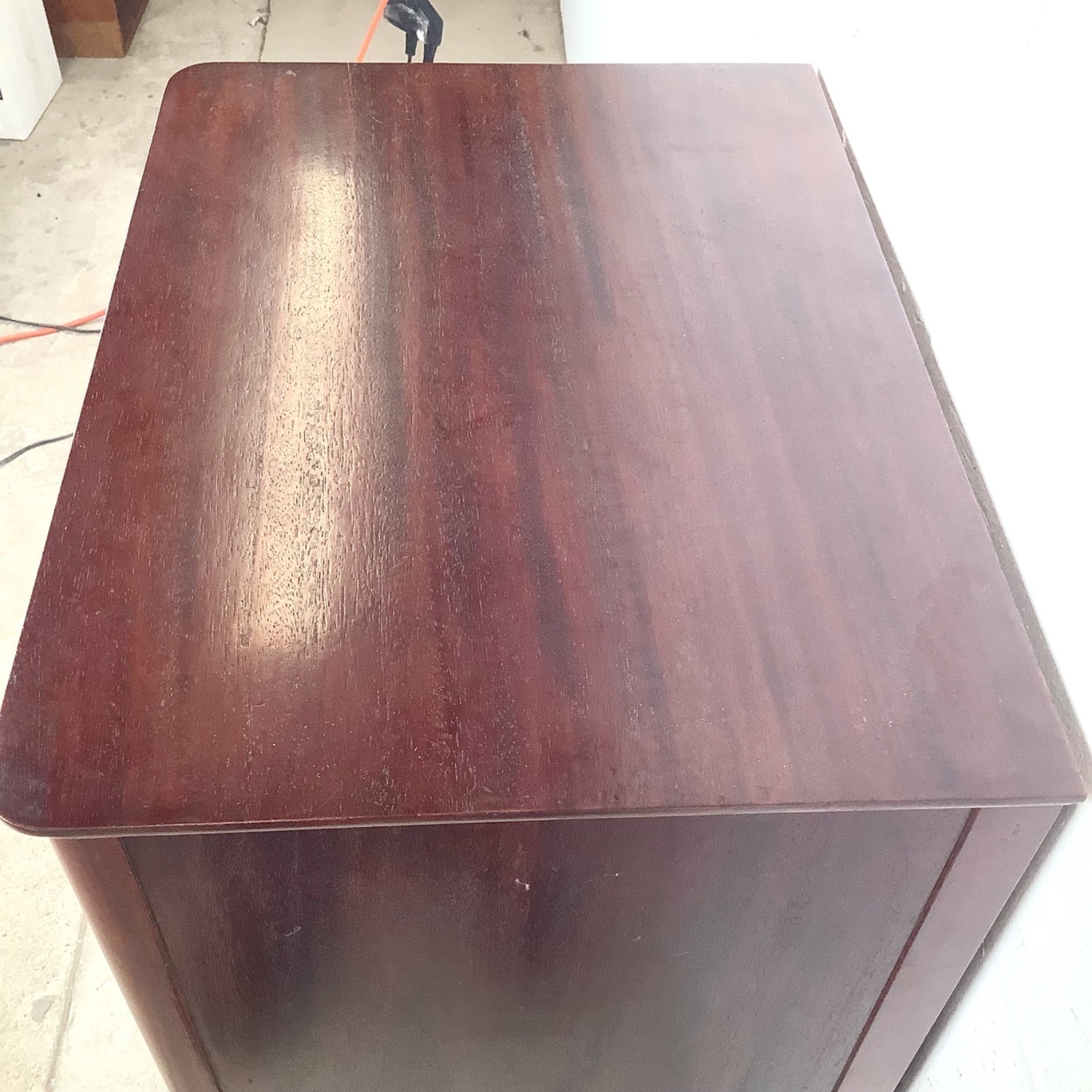 Edwardian Style Mahogany Music Cabinet - image-5