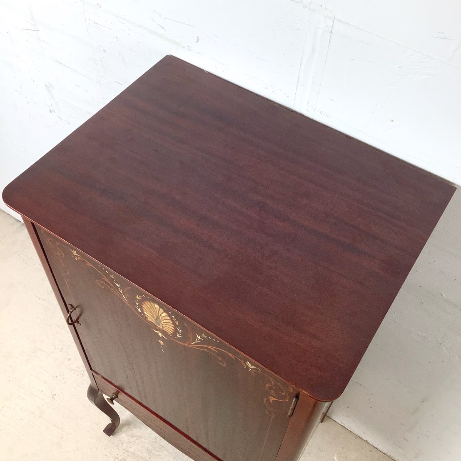 Edwardian Style Mahogany Music Cabinet - image-4