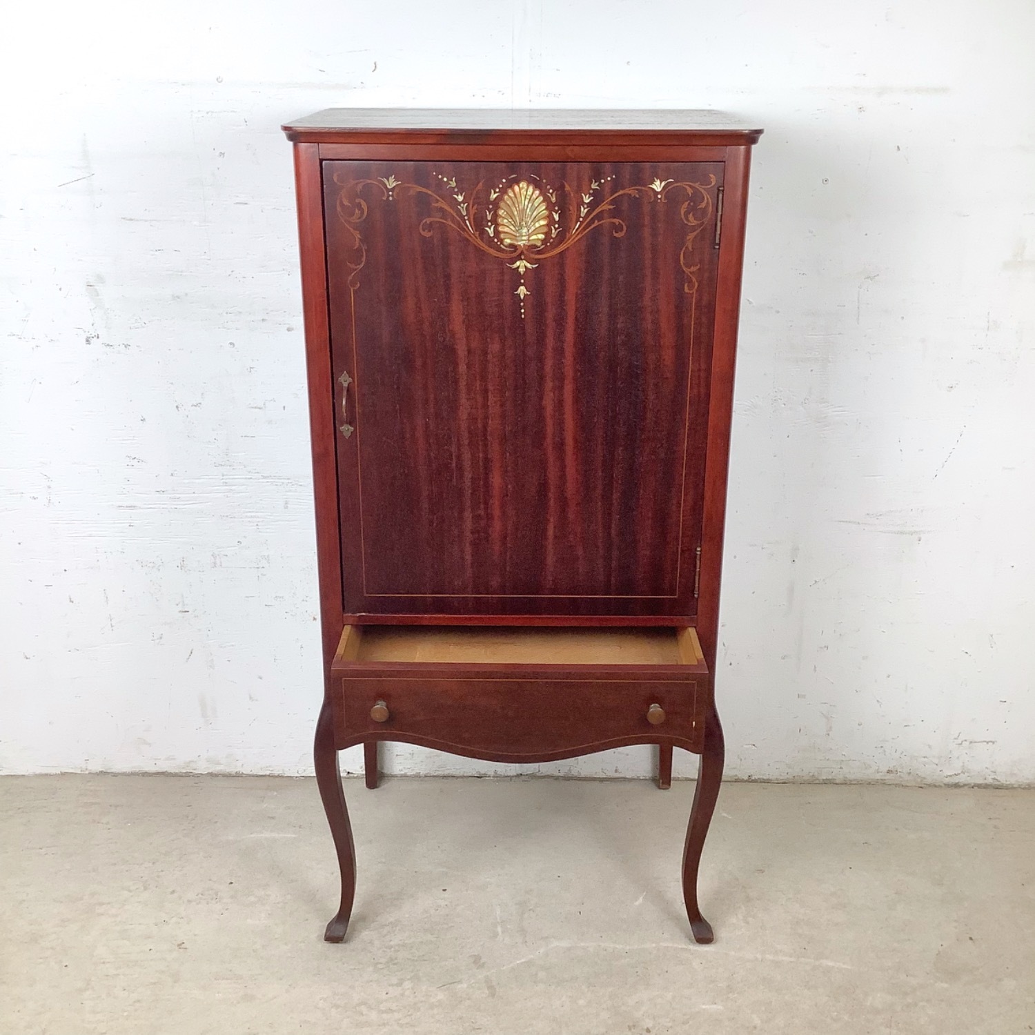 Edwardian Style Mahogany Music Cabinet - image-19