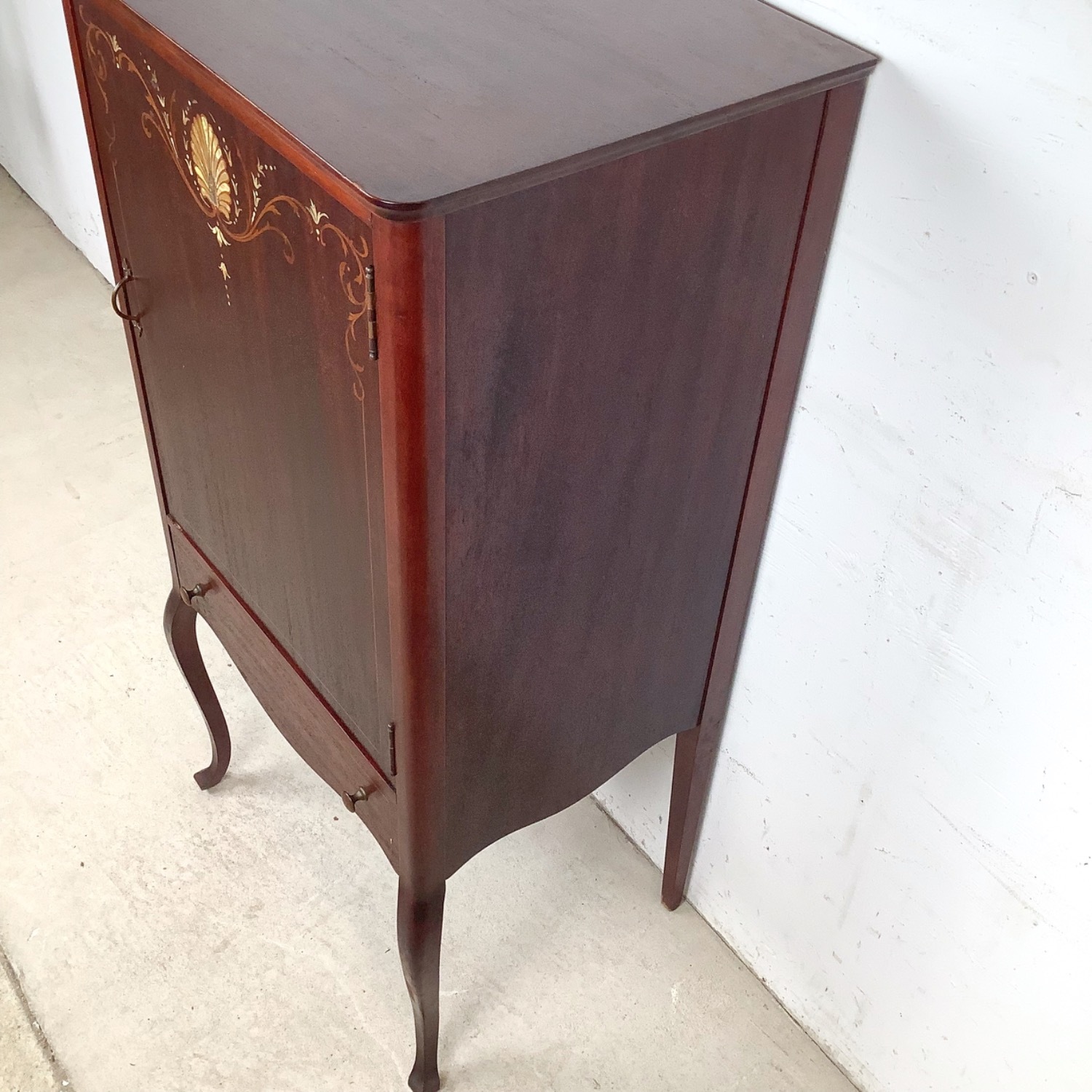 Edwardian Style Mahogany Music Cabinet - image-11