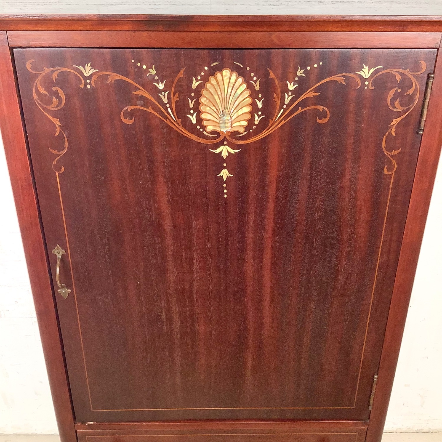 Edwardian Style Mahogany Music Cabinet - image-6