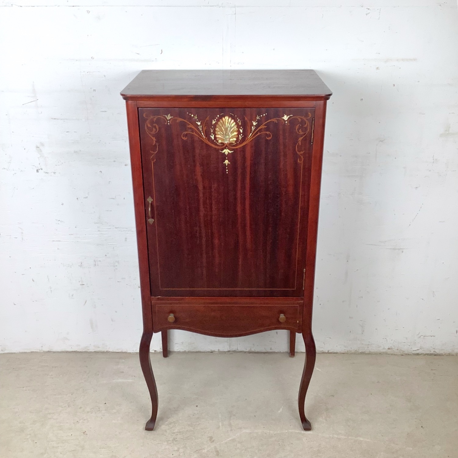 Edwardian Style Mahogany Music Cabinet - image-2