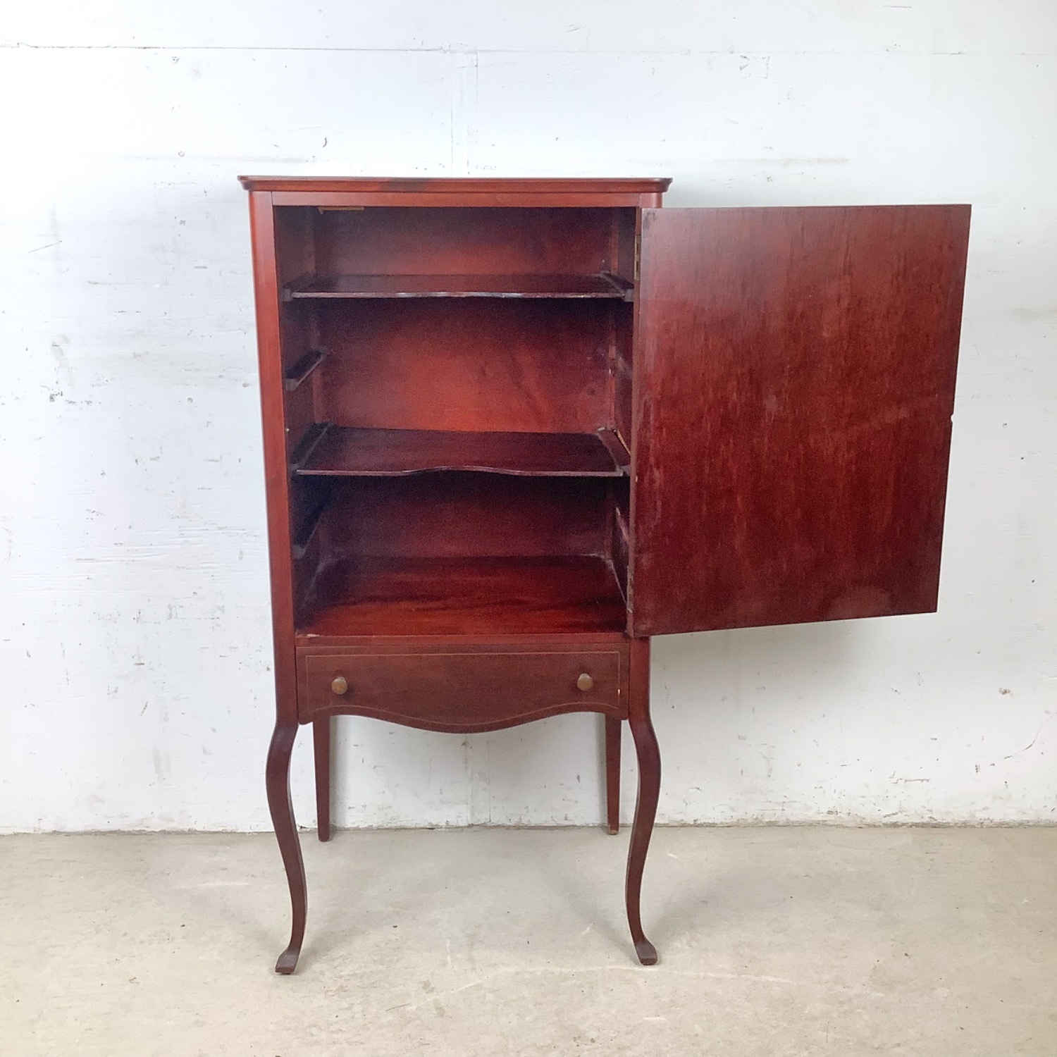 Edwardian Style Mahogany Music Cabinet - image-16