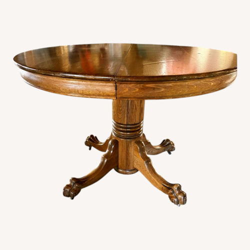 Used Antique Clawfoot Dining Table for sale on AptDeco
